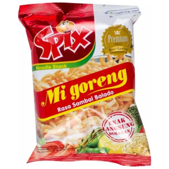 Spix Fujie Mie Fujimie Mie Goreng Snack Jajan Jadul harga per 5 bungkus