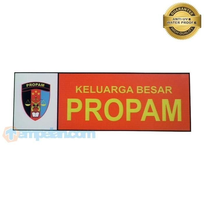 Stiker Keluarga Besar Propam Lazada Indonesia