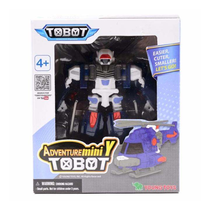 TOBOT MINI ADVENTURE Y TRANSFORMER ROBOT - ORIGINAL YOUNG TOYS | Lazada ...