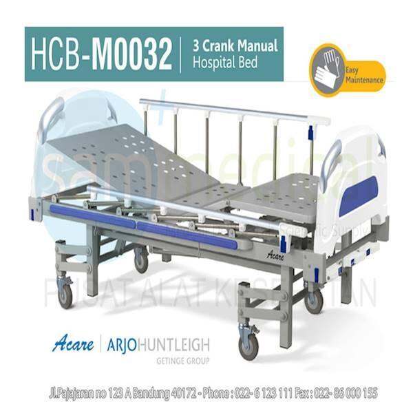 Acare Hospital Bed / Ranjang Pasien - 3 Crank Manual | Lazada Indonesia