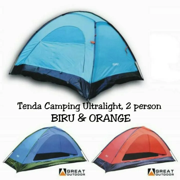 Promo Tenda Camping Great Outdoor Monodome 2 Ultralight - Orange ...