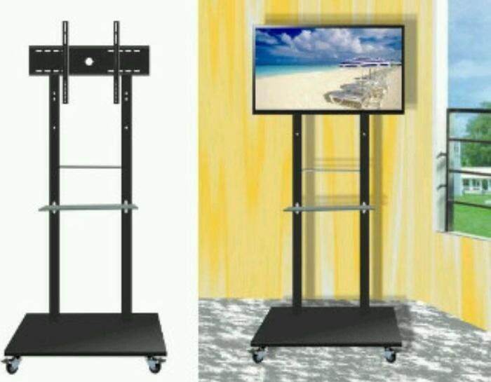 Bracket Tv Standing Berdiri Buat Tv Inch Lazada Indonesia