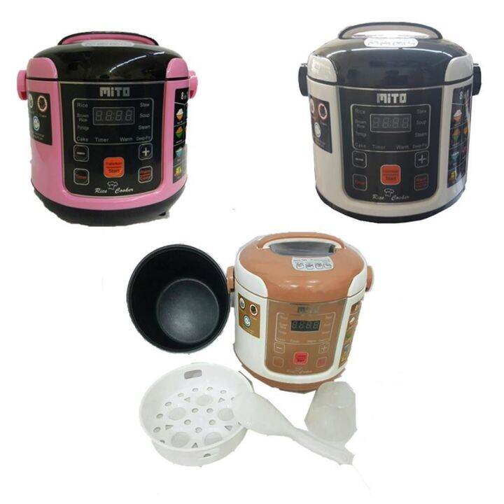MITO Digital Rice Cooker 1 Liter 8 in 1 R1 COKLAT Lazada Indonesia