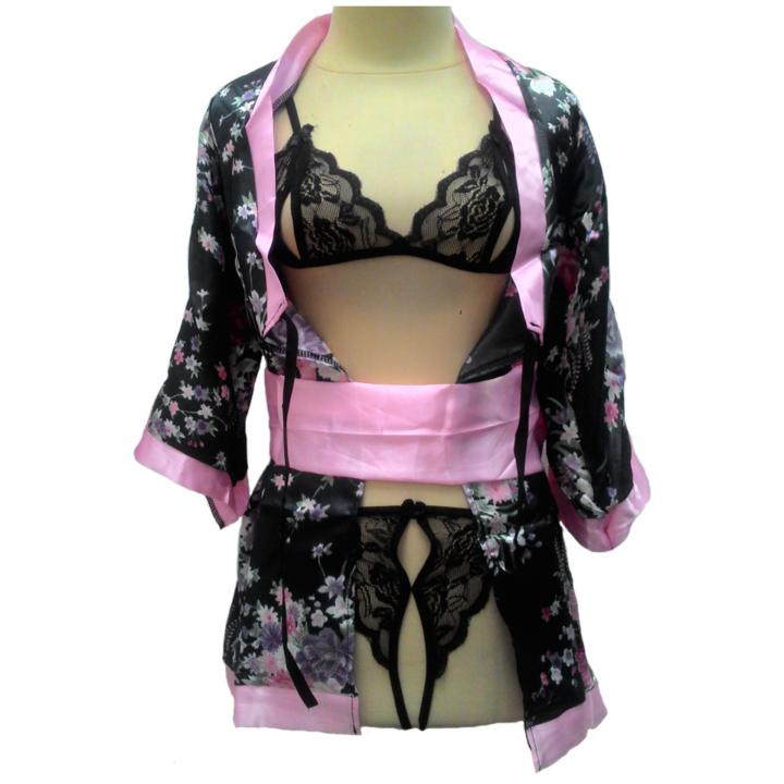 Jakarta Lingerie Jld062 Kimono Braset Open Crotch Lazada Indonesia 8394