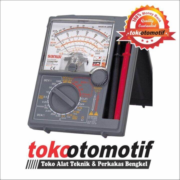 Multimeter / Multitester Analog Sanwa YX360TRF ( Original ) Alat Ukur