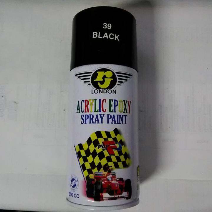 RJ London Cat Semprot Pilox Pilok Acrylic Epoxy Spray Paint Lazada