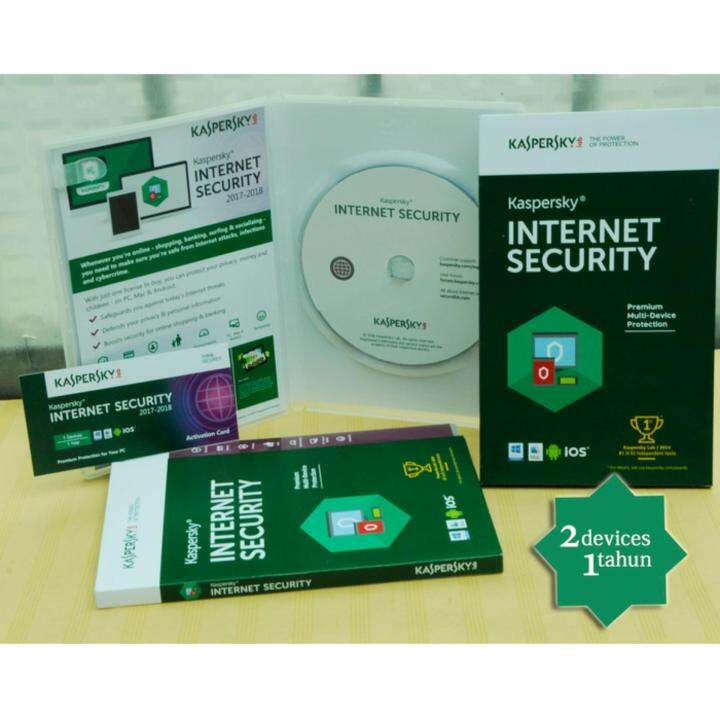 Kaspersky Internet Security 2022/2023 2 Pc 1 Tahun | Lazada Indonesia