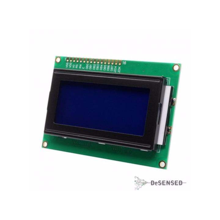 Lcd1604 16x4 Character Lcd Display Module Blue Back Light Lazada 3485