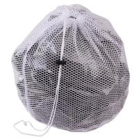 Honnyzia Shop LALANG Net Washing Bag Laundry Saver Lingerie Mesh Thicked Net Bag 48x37cm White