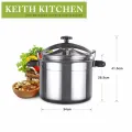 KEITH KITCHEN - 33L 36cm High Pressure Cooker Explosion-proof Gas Stove Hotel Pressure Pot. 