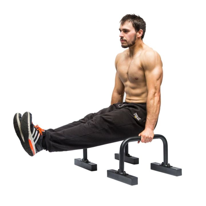 FFITME Pro Series Parallettes Dip Bars Push Up for Crossfit ...