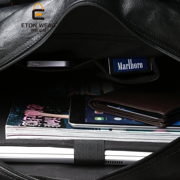 กระเป๋าสะพายข้างกระเป๋าถือผู้ชายแบบเกาหลี-กระเป๋าสะพายสายเดี่ยวผู้ชายใหม่กระเป๋าถือผู้ชายกระเป๋าเดินทางกระเป๋าถือขนาดใหญ่เท่ๆสีดำขนาดเล็ก