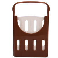 hang qiao shop Bread Toast Slicer (Brown)