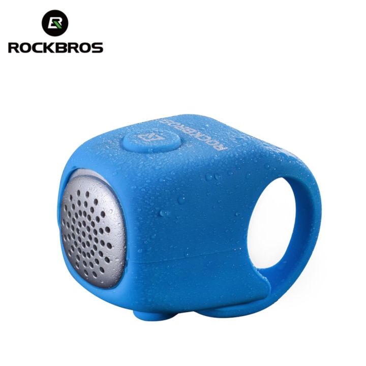 ROCKBROS Electric Cycling Bike Bells Horn Three Voice Rainproof MTB ...