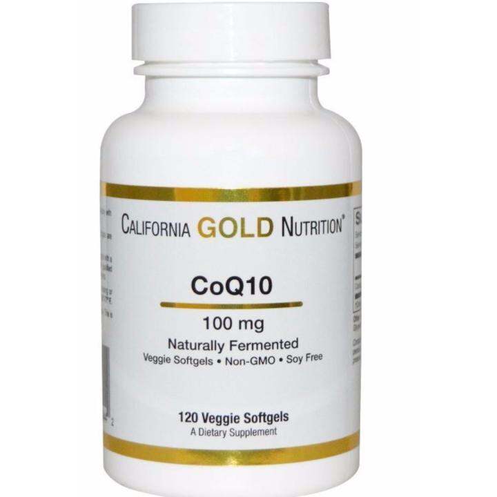 California Gold Nutrition, CoQ10 USP with Bioperine 100mg, 150 Veggie ...
