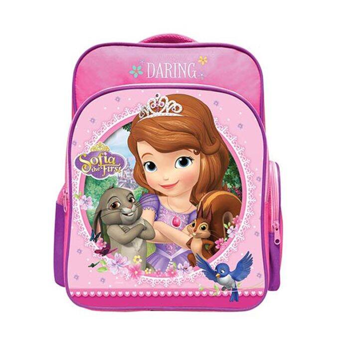 Disney Princess Sofia School Bag Sofia And Animals Lazada
