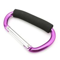 QianXing Shop LALANG Baby Pram Carriage Buggy Stroller Hook Hanger Outdoor Climbing Hook Carabiner (Purple)