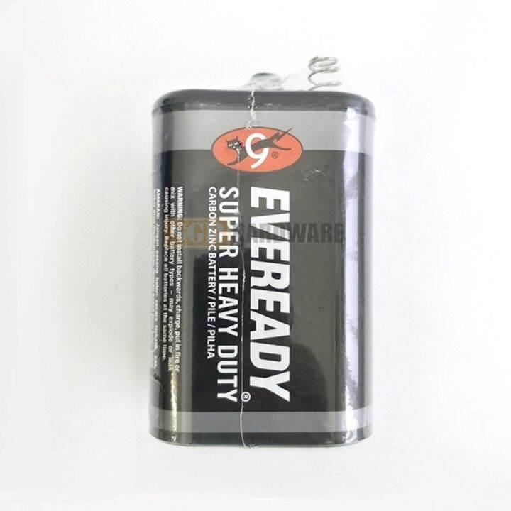 Eveready 6v Super Heavy Duty Battery 1 Pack Lazada