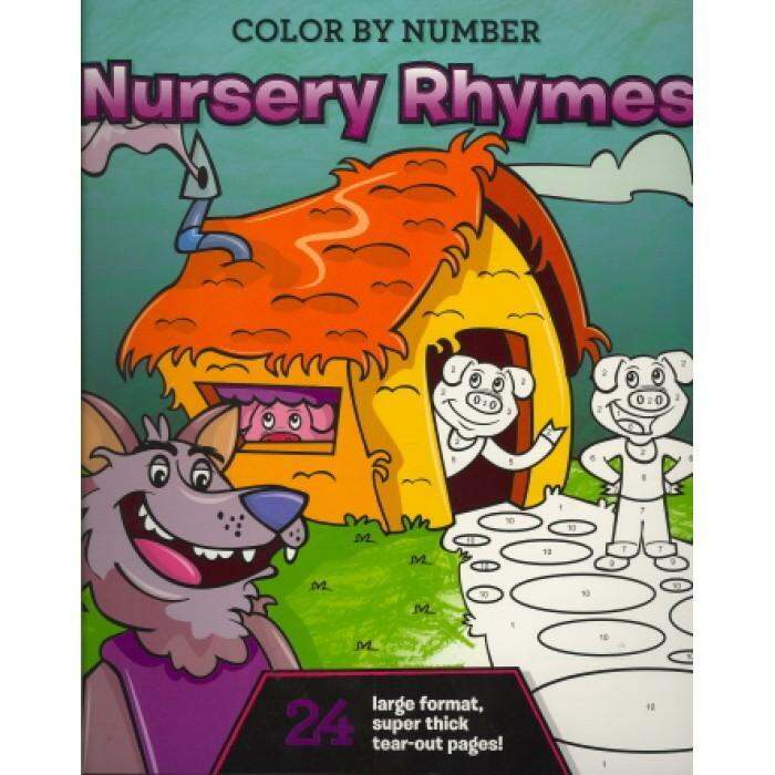 Nursery Rhymes (Color by Number) 699284101727 Lazada
