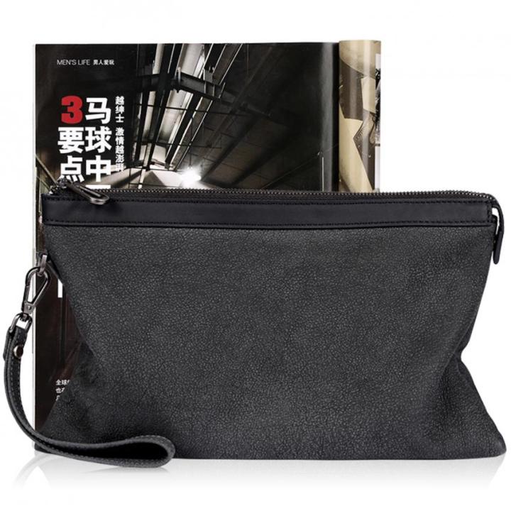 pabojoe-กระเป๋าถืออเนกประสงค์แบบหนังวัวแท้กระเป๋าสตางค์แฟชั่นนุ่มพร้อมกระเป๋ากระเป๋าถือสำหรับผู้หญิงจุมาก-สีดำ
