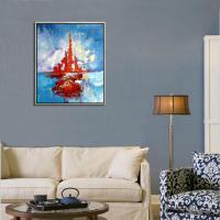 Hand Painted Scenery Oil Painting Abstract Seascape Painting Home Wall Decoration