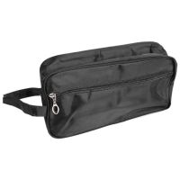 Honnyzia Shop LALANG Portable Travel Toiletry Bag Makeup Cosmetic Bag Case (Black)