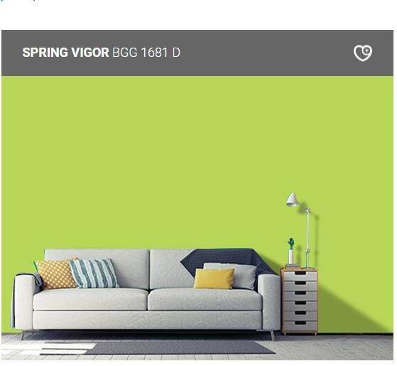 Nippon Paint Weatherbond Advance SPRING VIGORBGG 1681 D 5L Lazada