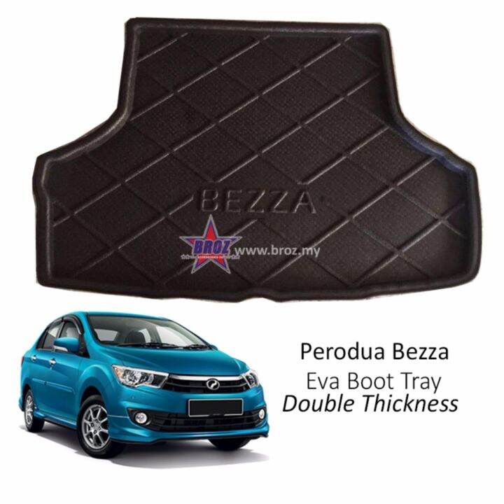 Bezza EVA Copolymer Car Boot Tray Luggage Cargo Trunk Tray Lazada