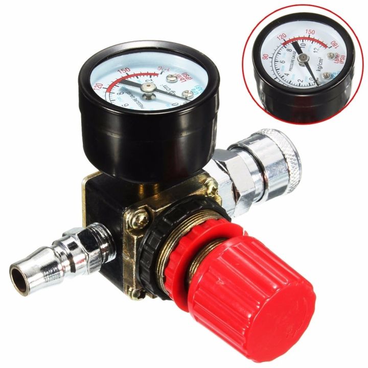 14 Air Compressor Regulator Pressure Switch Control 180psi Relief Valve Gauges Lazada Ph 