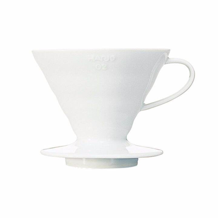 Hario V60 Ceramic Coffee Dripper 02 White Lazada