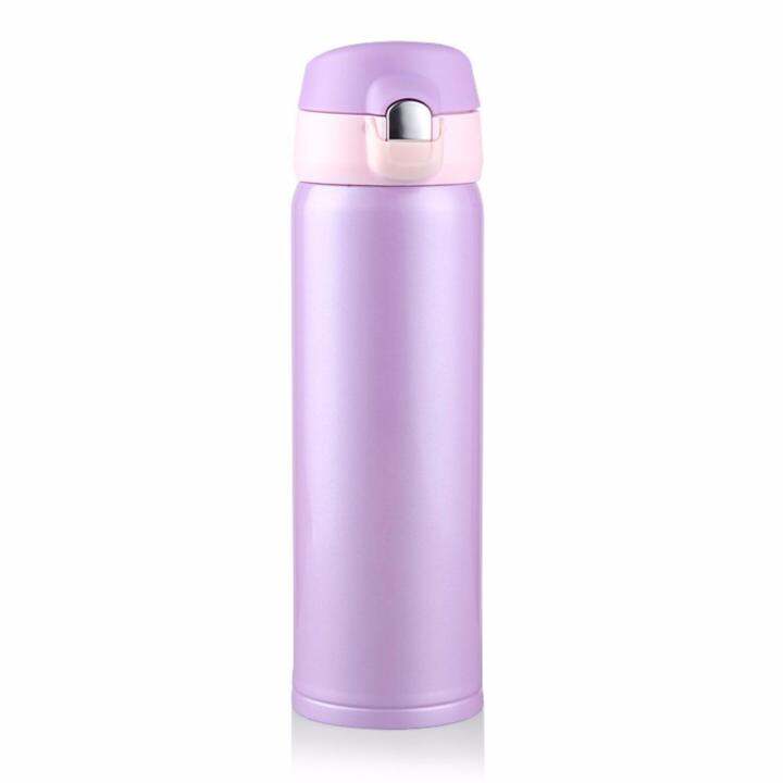 Vacuum Insulated Stainless Steel 500ml with Lock Thermos Vacuum Flask ...