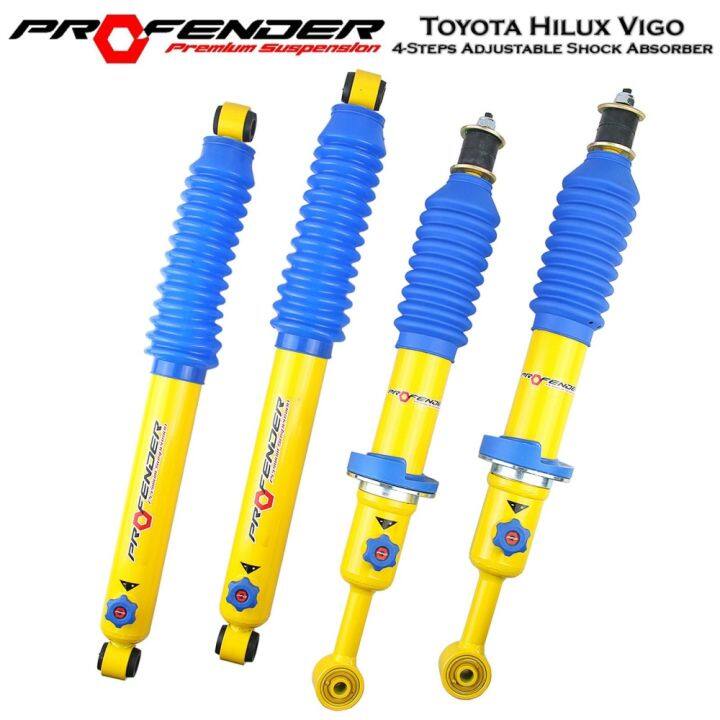 Profender Step Adjustable Strut Shock Absorber For Toyota Hilux Vigo Revo To Rocco