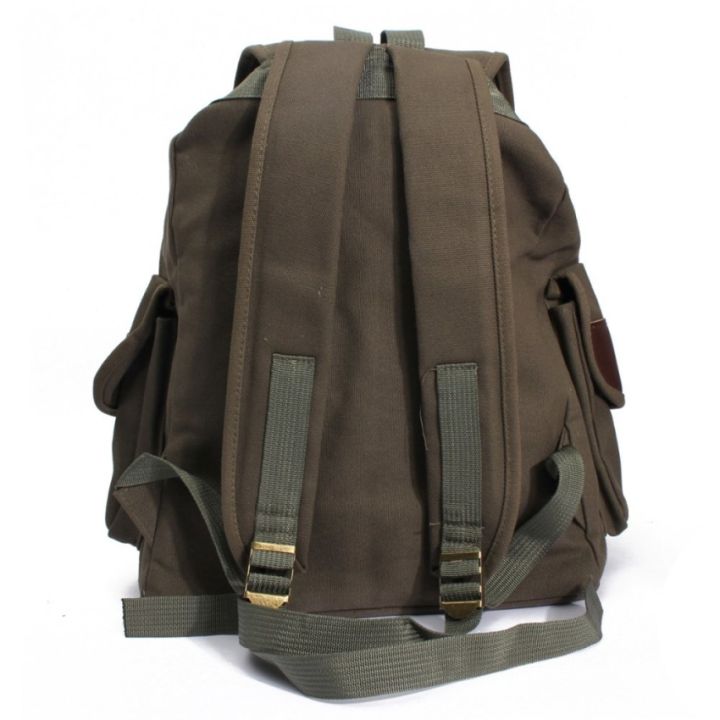 กระเป๋า-yslmy-ผู้ชายผู้ชายผ้าใบหนังกระเป๋าสะพายเดินทางกระเป๋าไต่เขาทหารกระเป๋าเป้สีเขียวทหาร