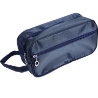 Feng Qi shop LALANG Portable Travel Toiletry Bag Makeup Cosmetic Bag Case (Dark Blue)