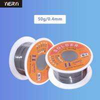 yieryi Solder Wire 0.3/0.4/0.5/0.6/0.8/1.0mm Diam 60/40 free clean rosin Core Low Melting Point High brightness Soldering Tools