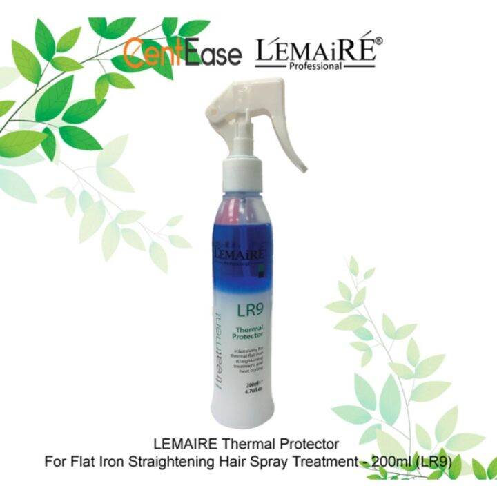 LEMAIRE Thermal Protector For Flat Iron Straightening Hair Spray Treatment - 200ml (LR9) | Lazada LEMAIRE Thermal Protector For Flat Iron Straightening Hair Spray Treatment - 200ml (LR9) | Lazada