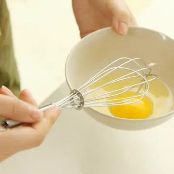 2pcs, Stainless Steel Mini Manual Whisk, Spring Handle Egg Whisk, Cream  Whisk Metal Whisk, Manual Whisk Egg Whisk Egg Whip Cream Whisk, Egg Whip  Bakin