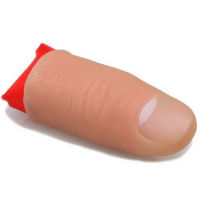 Fancyqube Pop Magic Thumb Tip Trick Rubber Close Up Vanish Appearing Finger Trick Props Magic Tricks Tool