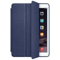 เคสสำหรับ iPad Air 2หนังแท้สมาร์ทเคสสีน้ำเงินเข้มเพรียวบาง