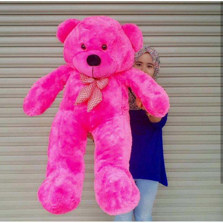 big teddy bear pink colour