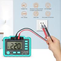 WinsPEAK VC60B+ LCD Digital Insulation Resistance Tester Megohm Meter Megohmmeter DC250V/500V/1000V AC750V