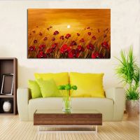 100% Hand Painted Oil Painting Flower Landsccape Oil Painting Modern Home Wall Decoration No Frame Christmas Gift