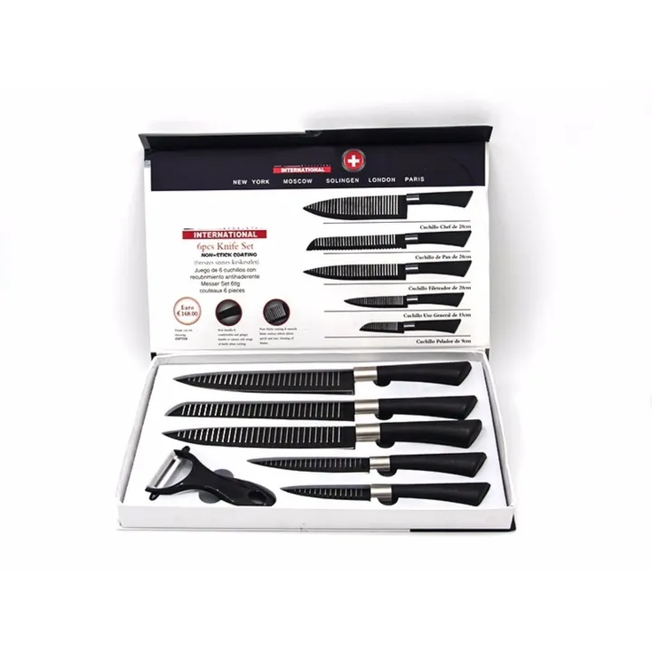 Zion 6 Piece Knife Set Lazada