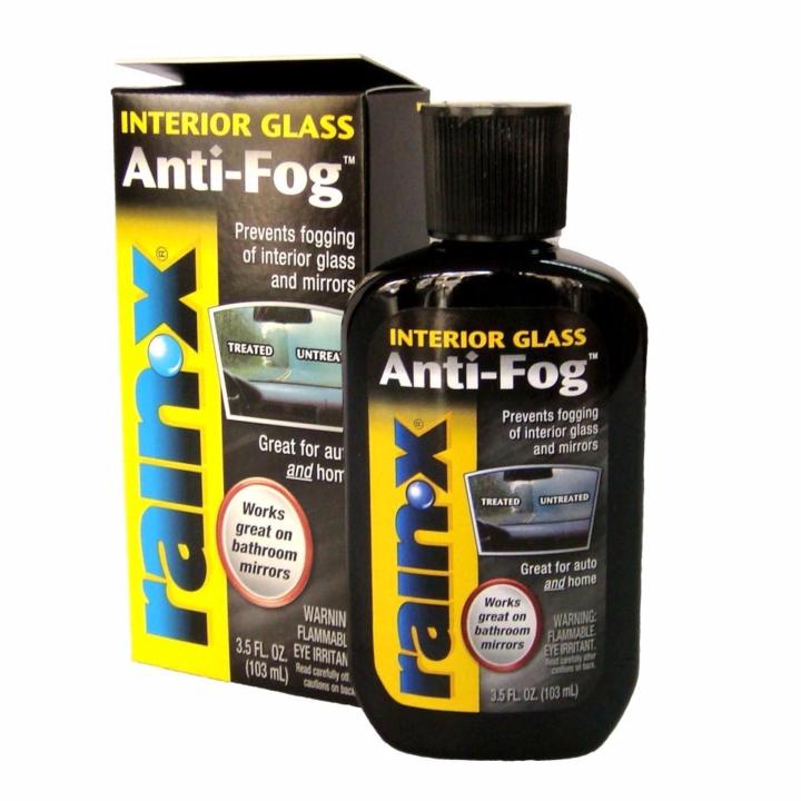 Rain-X Interior Glass Cleaner with Anti-Fog Wipes, 10ct - 630040 
