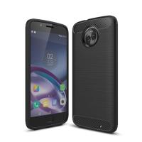 ทนทานเกราะปกหลังสำหรับMotorola Moto X4 ซอฟท์ซิลิโคนTPUโทรศัพท์Caseคาร์บอนไฟเบอร์เนื้อแปรงเชลล์ต่อต้านเคาะเต็มคุ้มครองโทรศัพท์ปลอก