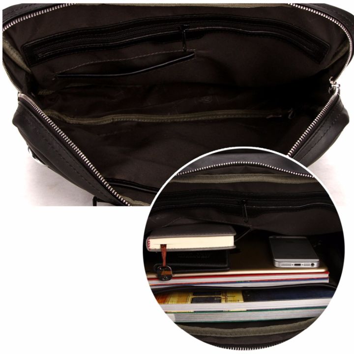 vicuna-กระเป๋าเอกสารลำลองธุรกิจผู้ชายแฟชั่น-กระเป๋าถือหนังแท้ทันสมัย