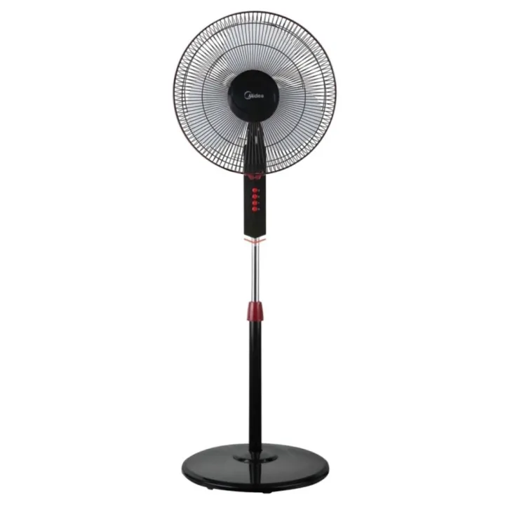 Midea Mf 16fs10n 16 3 Speed Stand Fan Black Lazada