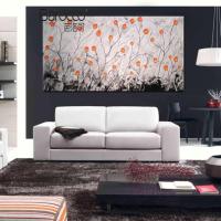 Barocco Hand Painted Oil Painting Simple Little Flowers Painting Modern Home Wall Decoration