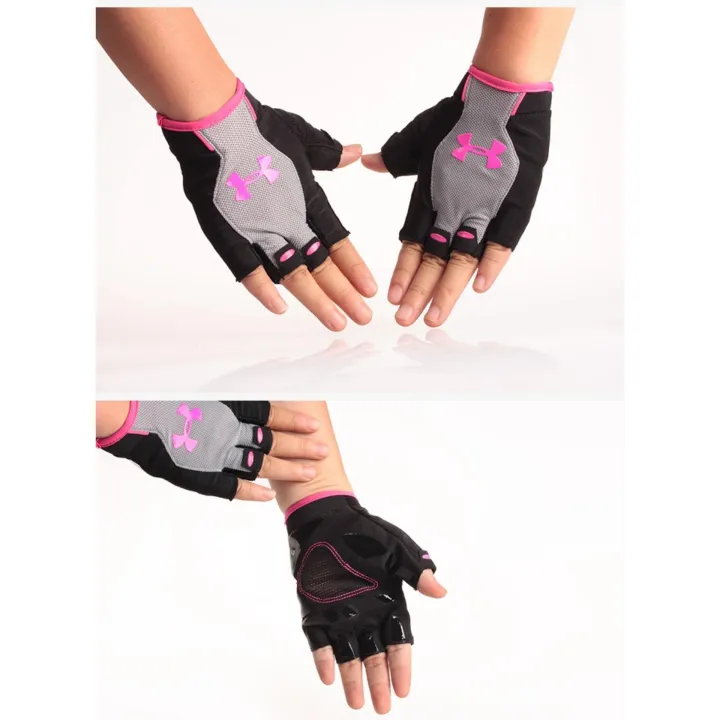 mezcla noche profundidad Under Armour Flux Half-Finger Training Unisex Gym Fitness Gloves | Lazada