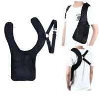 Anti-thief Hidden Security Bag Underarm Shoulder Armpit Bag Holster Portable Backpack for Phone/ Money/ Passport Tactical Bag Multi-purpose Concealed Pack for Travel/ Outdoors